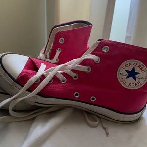 COPY - Pink high top converse